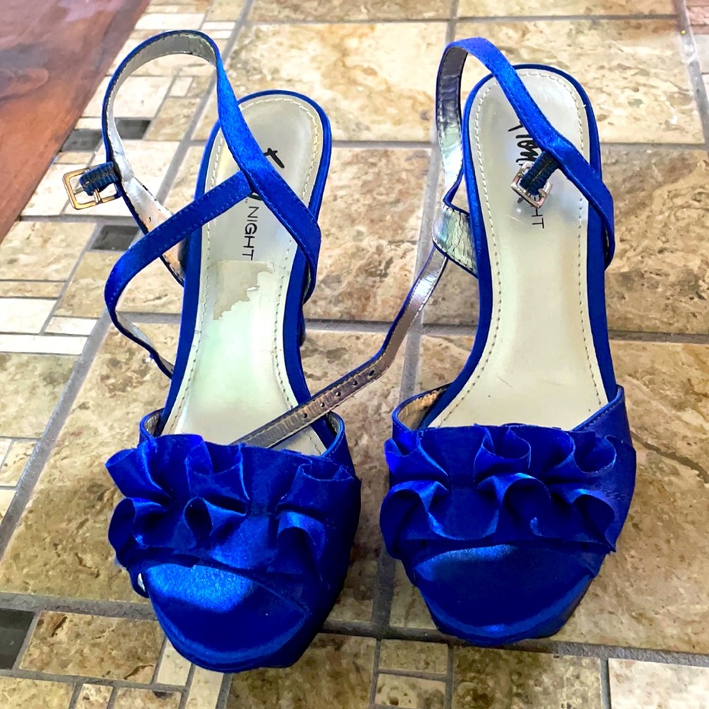 Blue Fioni heels